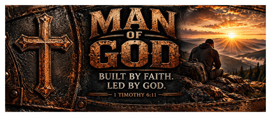 Full wrap design – Man of God Mug