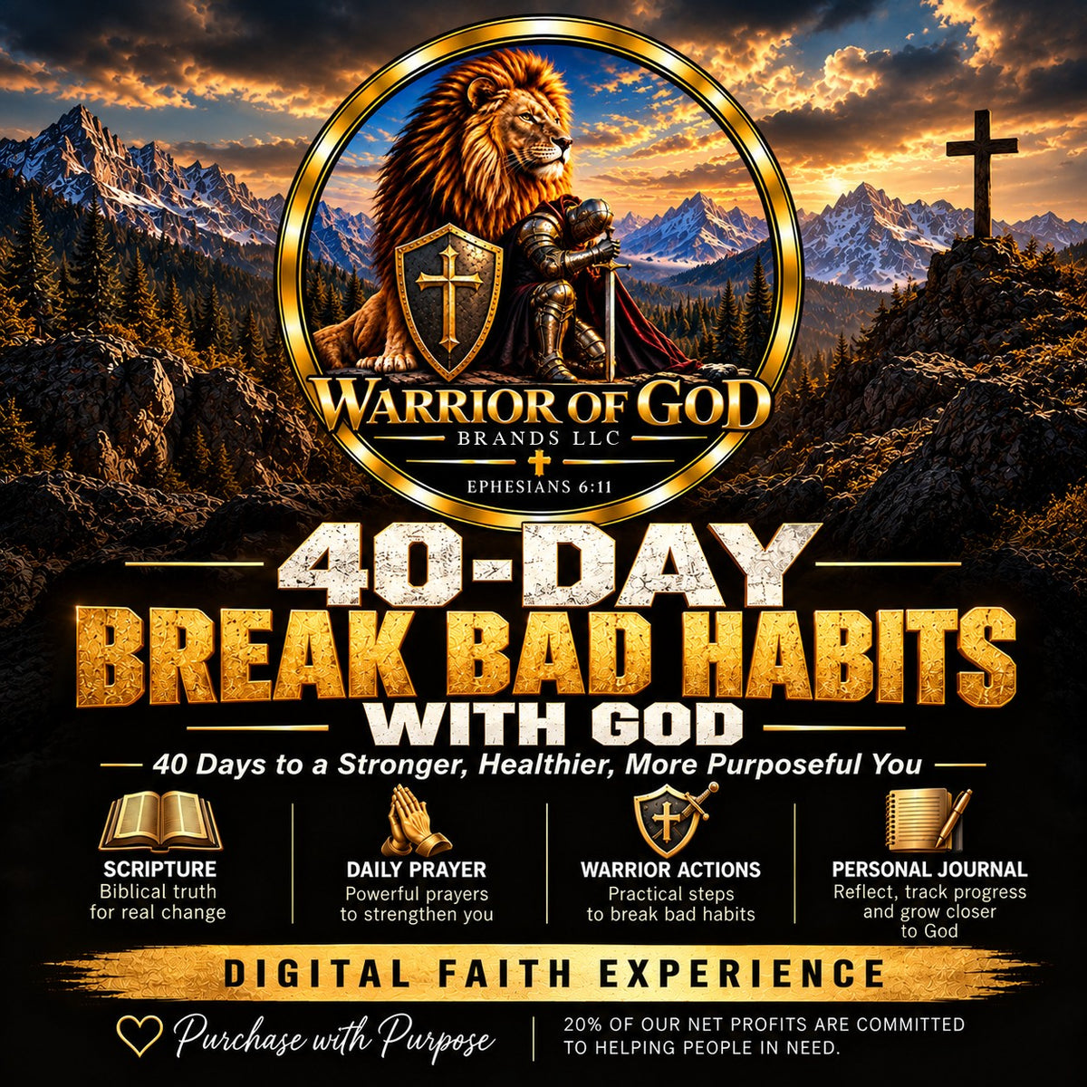 40-Day Break Bad Habits With God cover