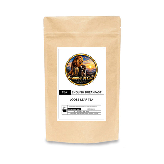 Promise at First Light English breakfast tea by Warrior of God Coffee