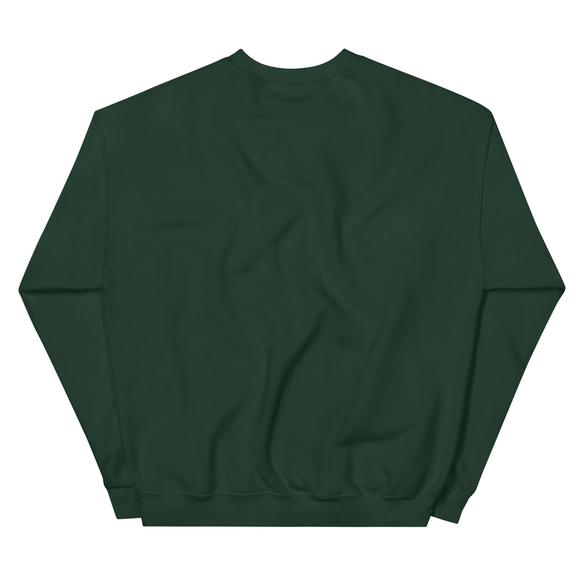 Forest Green Shield Wall crewneck sweatshirt by Warrior of God, back