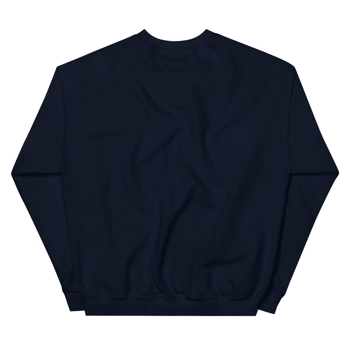 Navy Shield Wall crewneck sweatshirt by Warrior of God, back